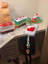 Snowman keyring / TREEFORFIVE345