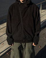 Bio unbalanced corduroy warmer jacket