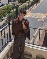 Konen Cotton Basic Long Sleeve Shirt
