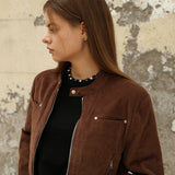 CORDUROY POINT RIDER JACKET