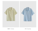 Kemme Ice Linen Short Sleeve Shirt / 5 colors