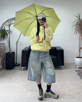 アンネン クロップ スリム ショートスリーブ Tシャツ