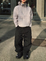 Slick Cargo Fleece Wide Pants 4C