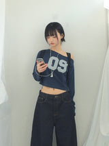 09 Boat Neck Cropped Top