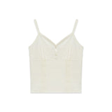 Lace Cap Sleeveless (Cream)
