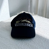 Ocean Embroidered Baseball Cap