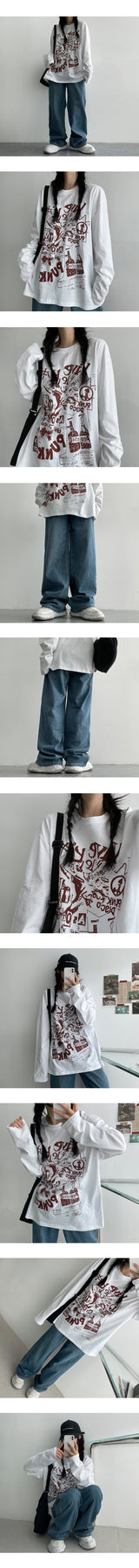 シュートンベーシックデニムパンツ (4 colors)