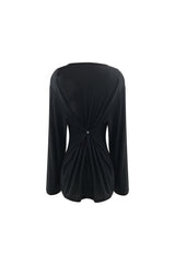 FAIRY WOOL LONG SLEEVE / BLACK