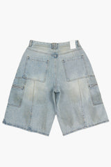 Roma carpenter denim bermuda pants