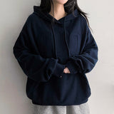 Pumpkin Hour Patch Embroidered Hoodie