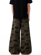 Camo Washed Cargo Jeans