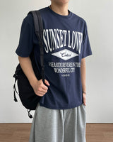Sunset Printed Short Sleeve T