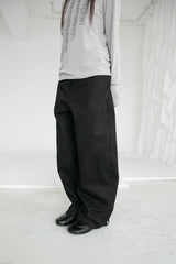 cotton curve balloon pants(2colors)