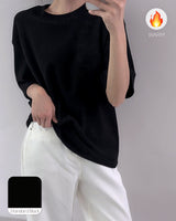 ハッタオーバーフィットフリースTシャツ