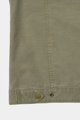 ビンテージウォッシュド5ポケットワークジャケット (Washed Khaki)