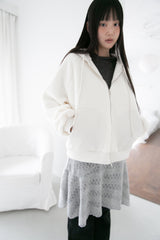 waffle pocket dumble hood jumper(2colors)