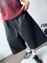 Cody Unai Big Letter Semi-Cropped Ribbed Knit T-Shirt 3color