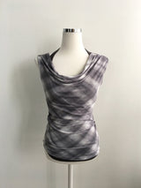 Check halter latyered T