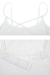 CORSET PANEL TOP white