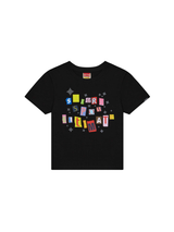 1/2 STICKERPACK TEE (BLACK)