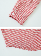 [SHOPPERMADE] AL オータムオーバーフィットチェックシャツ (3color)