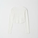 Low back crop t-shirt