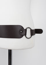 BUCKLE WIDE BELT