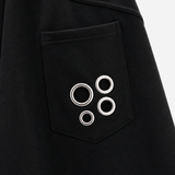 Punch Eyelet Bermuda Sweatpants
