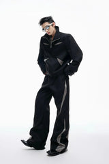 Colorblock Deconstructed Jacket