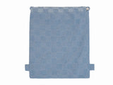 Checkerboard Gymsack - Denim blue