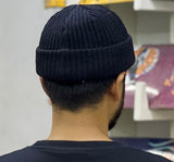 NEUE IDENTITY | CROOZ WOVEN BEANIE BLACK