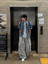 Marine Big Cargo Balloon Sweatpants