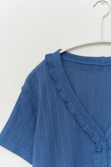 (W) Sua Ruffle Cardigan