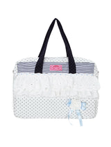 dot lace shoulder bag