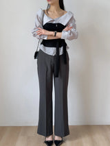 Thames Semi Bootcut Slacks
