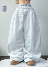 ノンフリース💚バルーンワイドロングパンツ💚💙💛🩶 7カラー