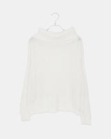 Nia Stripe OffShoulder Oversized Long-Sleeve Knit