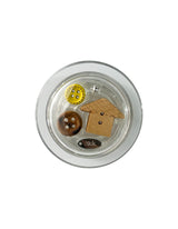 Tick-Tock Wooden House Magsafe Grip Tok Holder Smart Tok(Yellow)