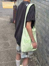 ヘビーコットン ソウル グラフィック Tシャツ (Tenta Tumble & Bio Washed)2サイズ - チャコール