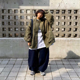 Oversized Light Nylon Jacket