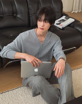 ハッシュロングワイドハーフバンディングスラックス