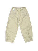 NYLON STUD PINTUCK PANTS (SAND BEIGE)