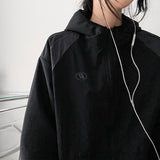Dirt Barlock String Windbreaker Hooded Jumper