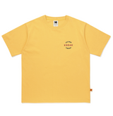 シネラウンジカラーキンズ半袖Tシャツ【WHITE MELANGE】