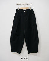 Volume Buckle Cotton Pants
