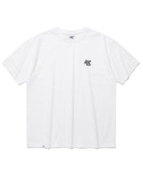 ゴシックセラーEMBロゴ半袖Tシャツ WHITE(CV2EMUT507A)