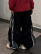 track two-way cotton balloon pants