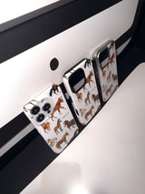 ホースシルバーエポキシバンパースマホケース / TREEFORFIVE345