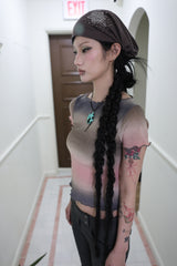 Blur gradation T (Brown/Pink)