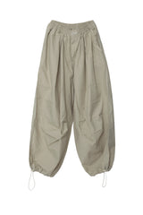 Cotton Balloon Wide Pants